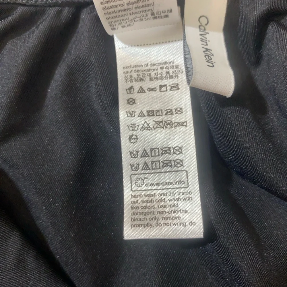 One-Piece Swimsuit Calvin Klein XL Logo Strap Classic Scoop‎